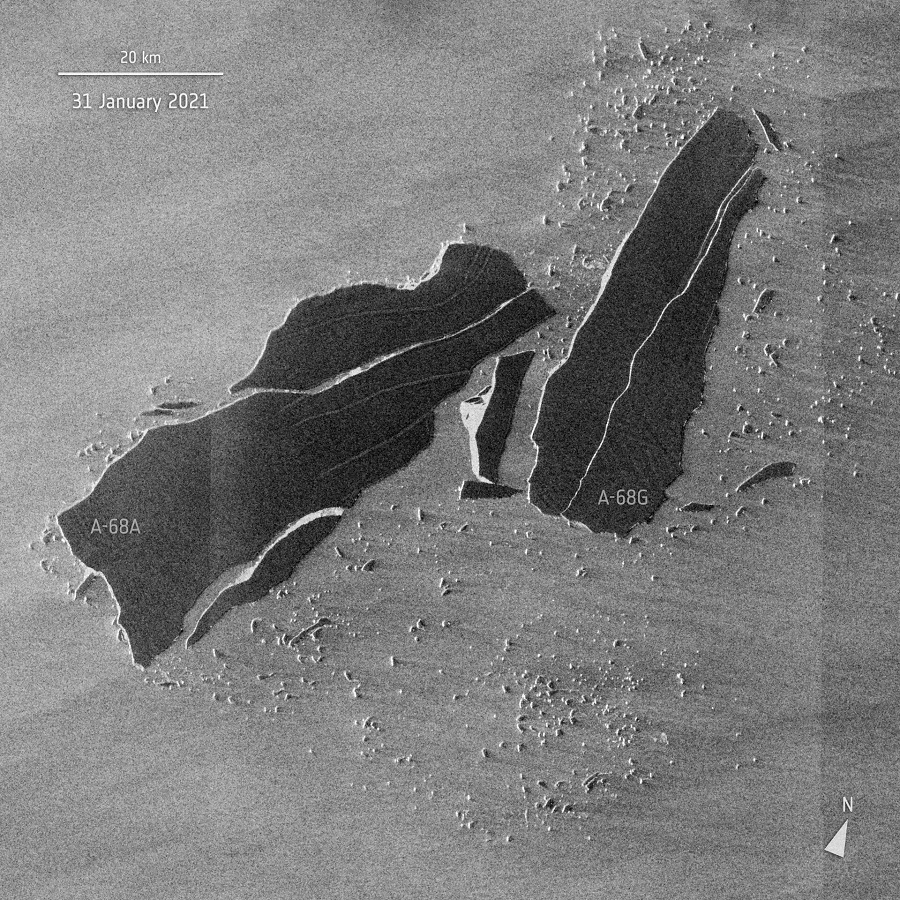 iceberg a-68a