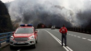 incendi spagna francia