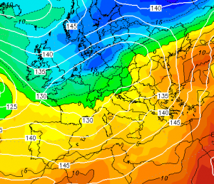 meteo europa temperature 8 febbraio 2021