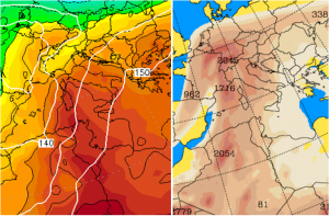 meteo sabbia sahara europa 6 febbraio 2021