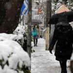 Maltempo in Grecia: la tempesta Medea porta la neve anche ad Atene, capitale imbiancata [FOTO e VIDEO]