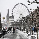 Maltempo, pioggia gelata e forti nevicate in Germania: 20-30cm di neve a Münster, centinaia di incidenti stradali [FOTO]