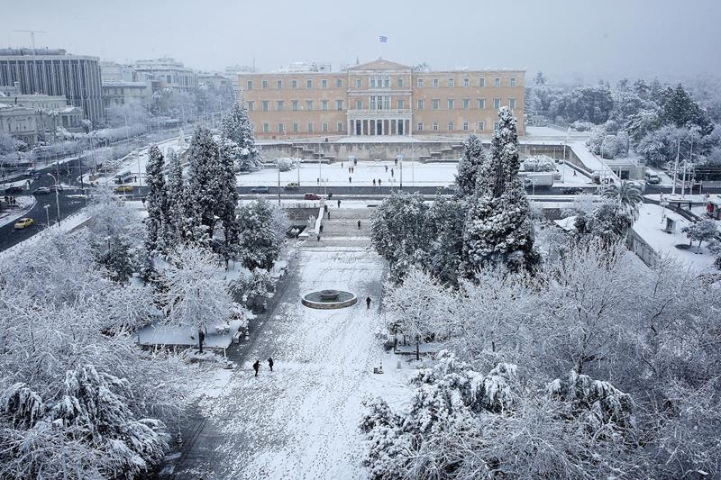 neve grecia atene