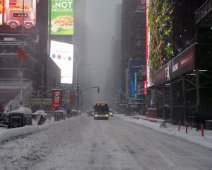 Neve a New York