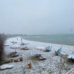 Maltempo, scenari polari in Puglia: la neve ricopre gli uliveti del Salento, imbiancata la spiaggia di Porto Cesareo [FOTO]