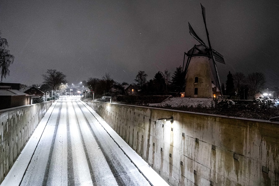 Nevicata a Geldrop