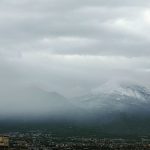 Maltempo, gelo in tutta la Campania: la neve imbianca il Vesuvio, 40mm di pioggia e minima di +3°C a Napoli [FOTO]