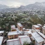 Maltempo, tanta neve anche oggi in Sicilia: Nebrodi imbiancati, fiocchi anche nel Palermitano [FOTO]