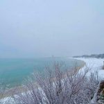 Freddo, Salento glaciale: Porto Cesareo come Tromsø dopo una grande nevicata sulle spiagge joniche della Puglia