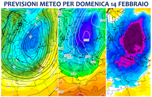 previsioni meteo domenica 14 febbraio 2021