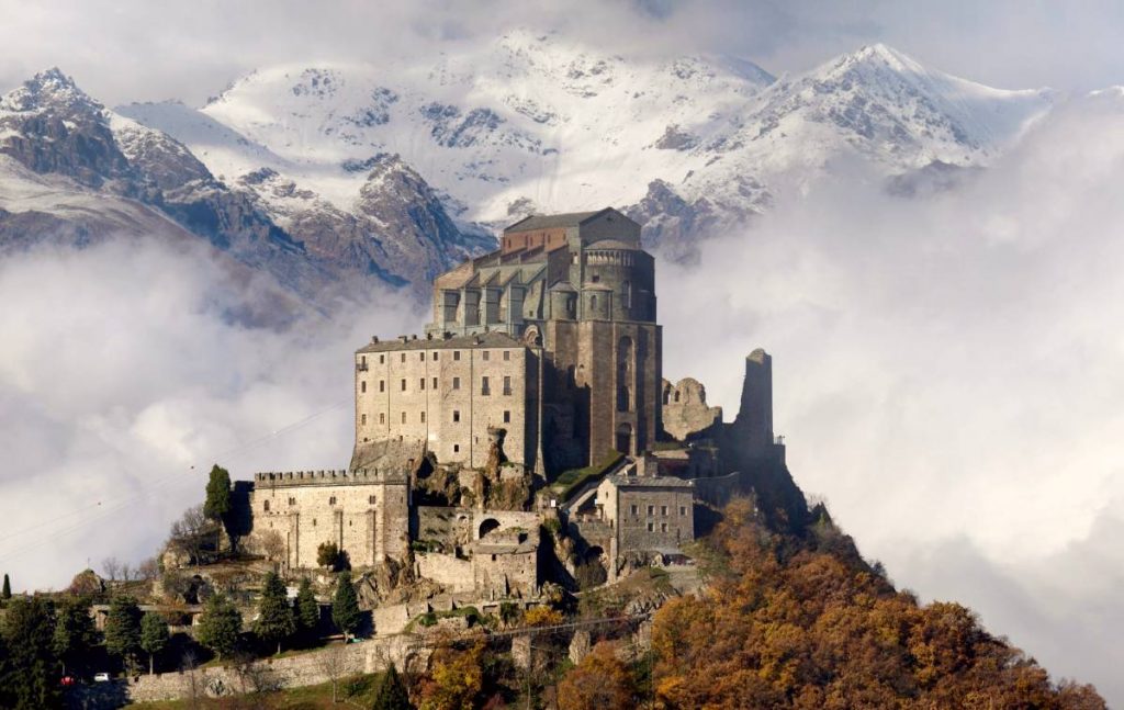 La Sacra di San Michele: l'abbazia de "Il nome della rosa"