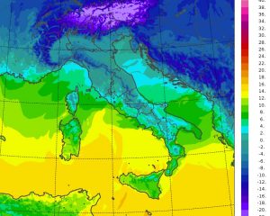 temperature minime oggi