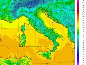 temperature minime oggi 6 febbraio 2021 italia