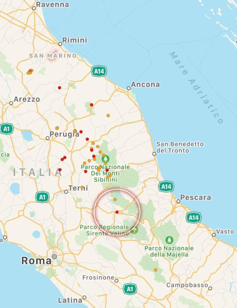 terremoto abruzzo l'aquila oggi