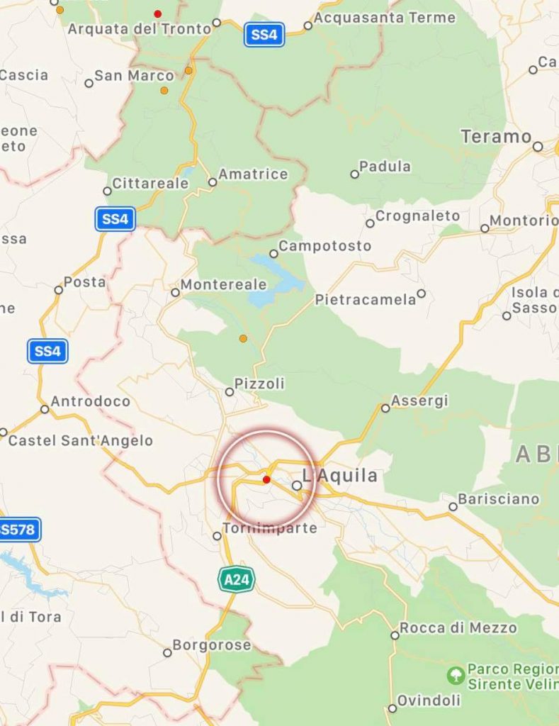 terremoto abruzzo l'aquila oggi
