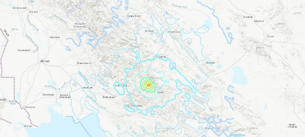 terremoto iran