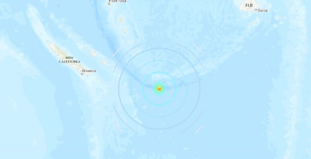 terremoto nuova caledonia