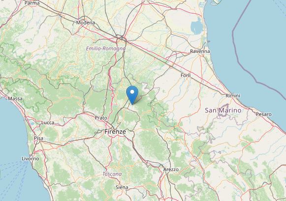 terremoto oggi firenze borgo san lorenzo toscana