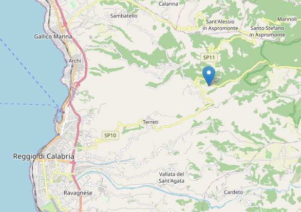 terremoto oggi reggio calabria