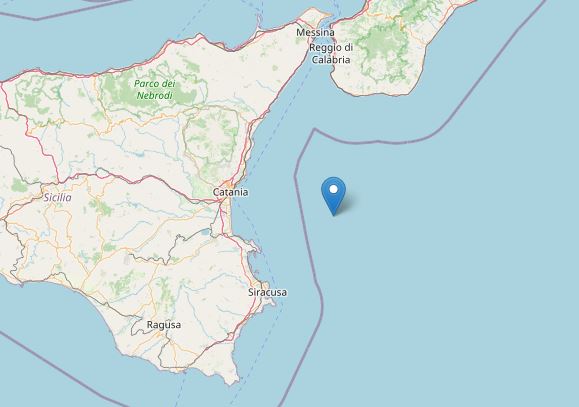 terremoto oggi sicilia catania siracusa
