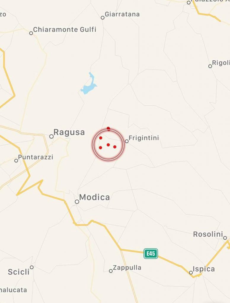 terremoto ragusa modica