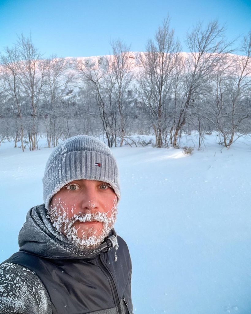 allenamento freddo valtteri bottas