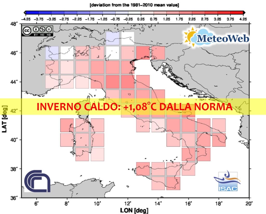 anomalia temperature inverno 2020 2021 italia copertina