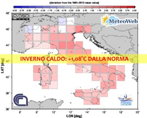 anomalia temperature inverno 2020 2021 italia copertina