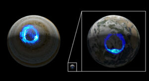aurora polare giove