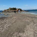 Meteo, il mare si ritira in Grecia: è l’Anticiclone che provoca basse maree [FOTO]