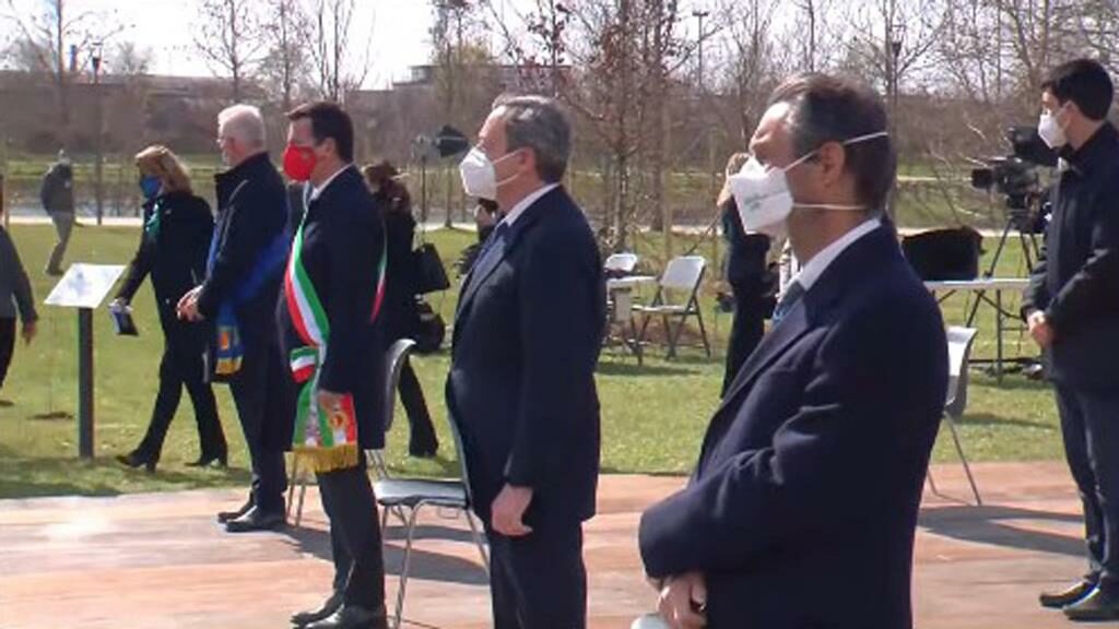 draghi bergamo vittime covid