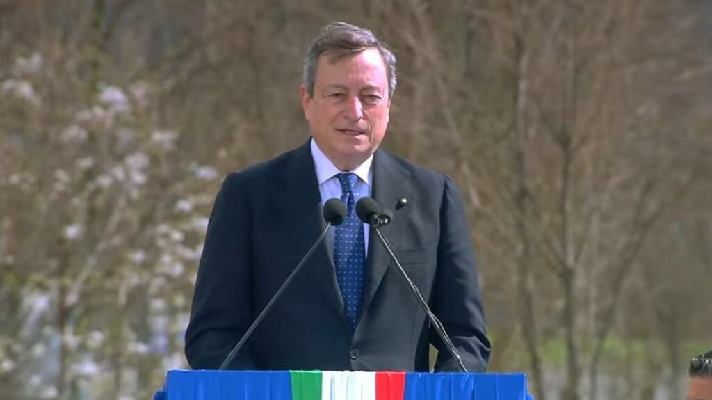draghi bergamo vittime covid