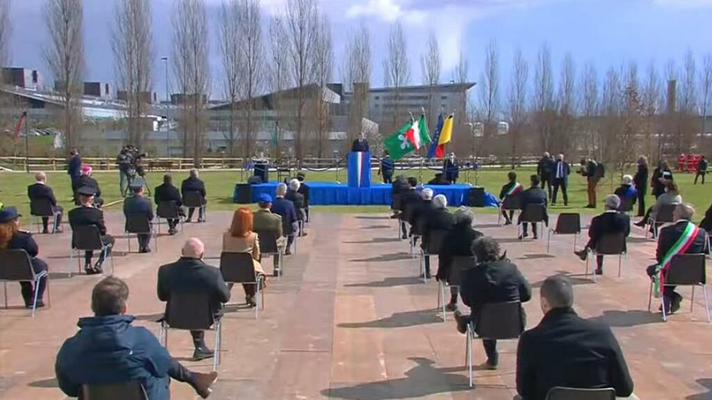 draghi bergamo vittime covid