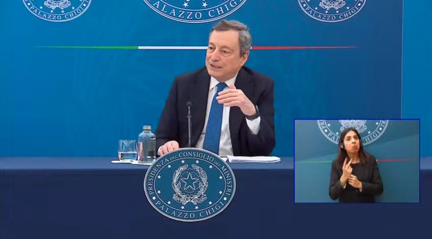 draghi conferenza stampa