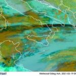 Etna, la nube di cenere ha superato la Calabria ed è già sullo Jonio in direzione Grecia [VIDEO]