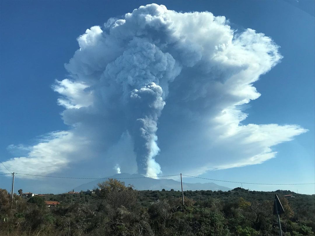 eruzione etna nono parossismo 2021 foto del 4 marzo