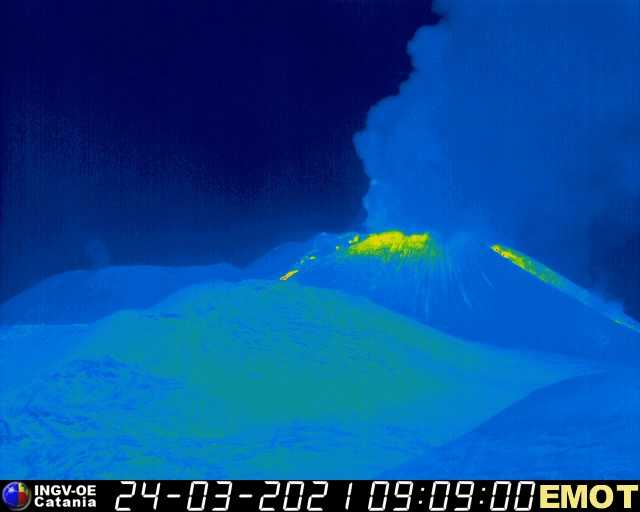 eruzione etna oggi