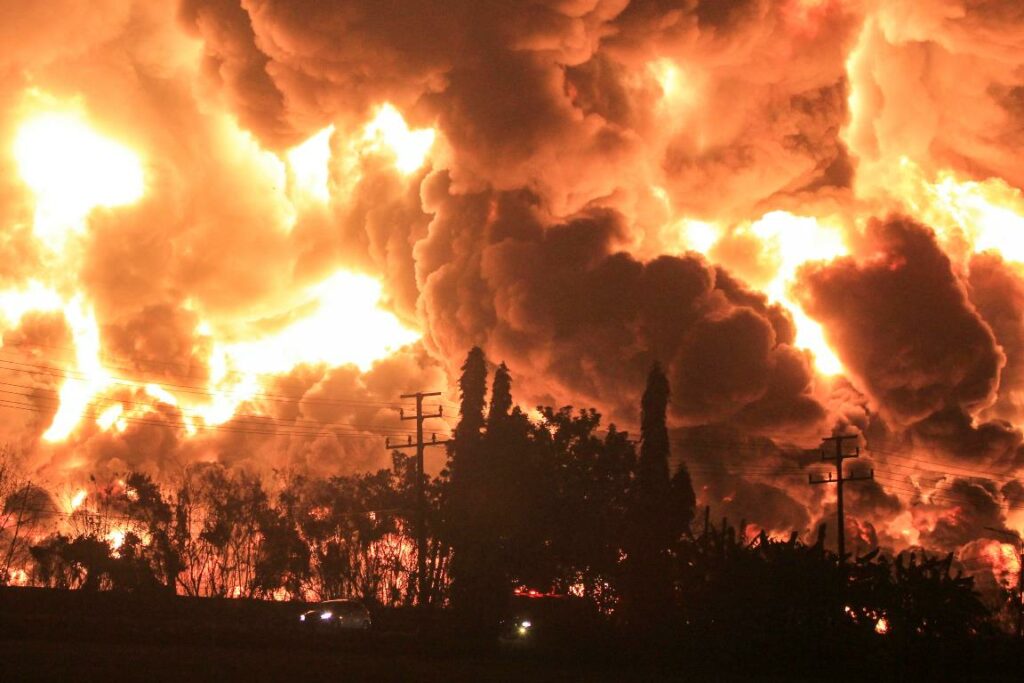 incendio indonesia
