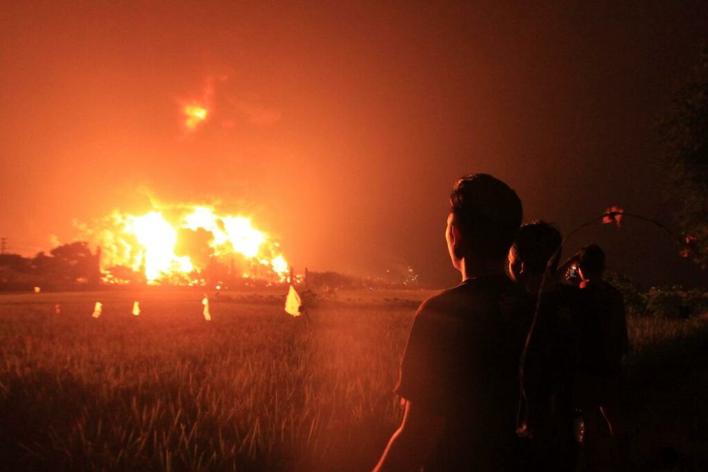 incendio indonesia