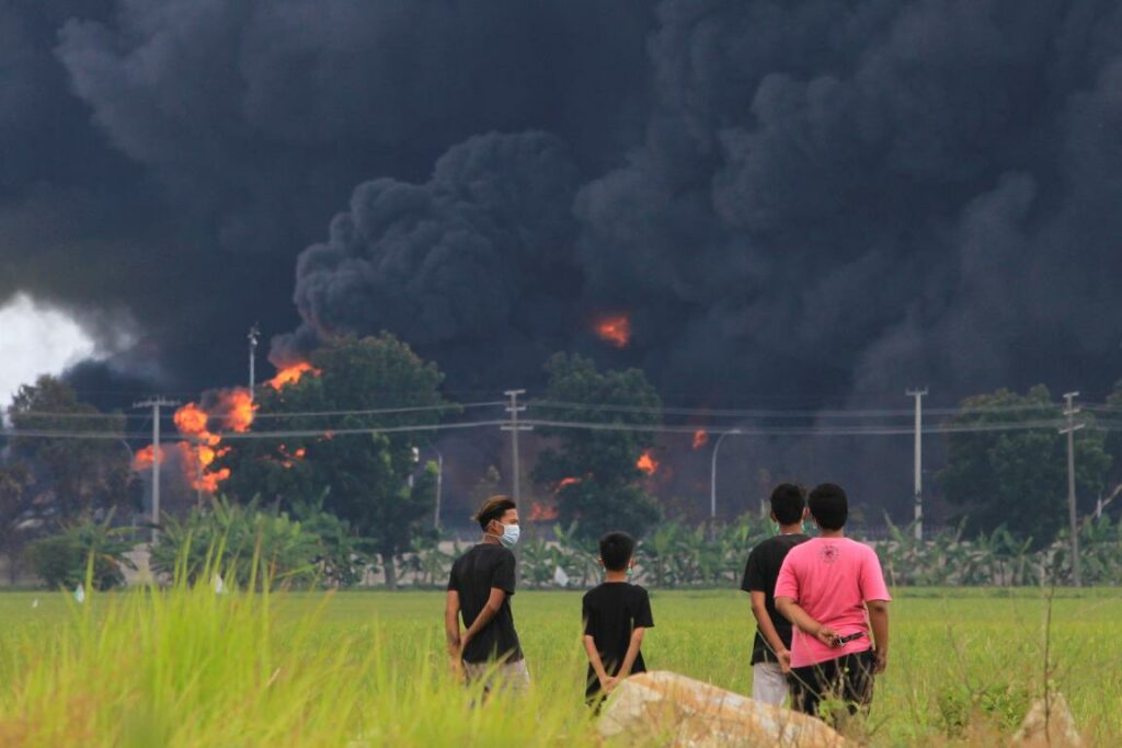 incendio indonesia