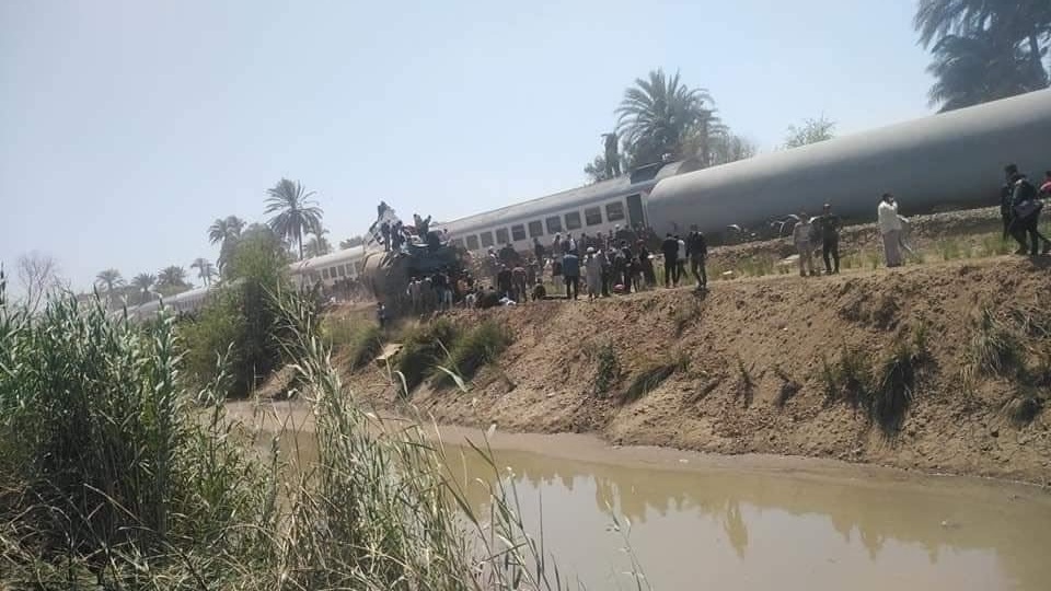 incidente treni egitto