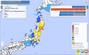 jma terremoto giappone