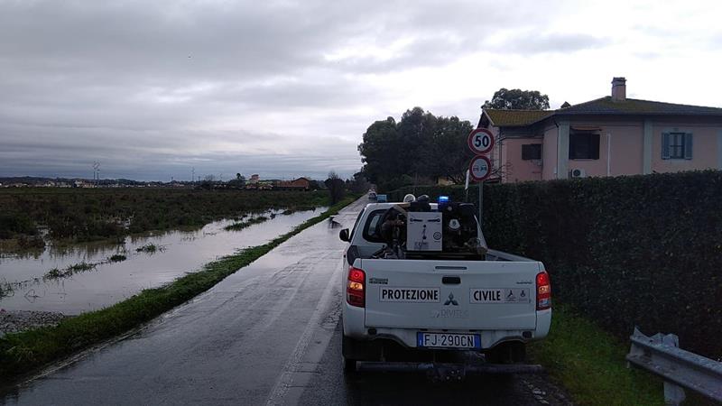 maltempo fiumicino