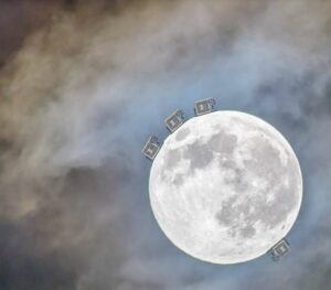 onde gravitazionali luna