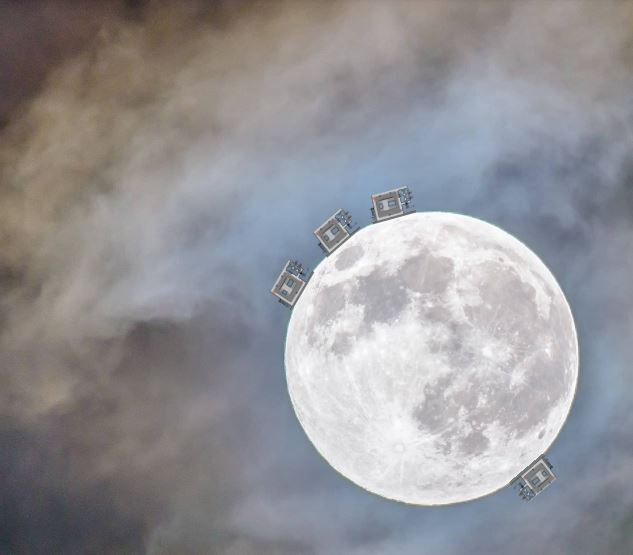 onde gravitazionali luna