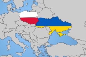 polonia ucraina bandiere
