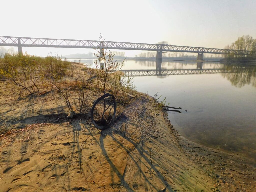 ponte della becca siccità po marzo 2021 4