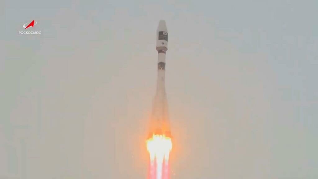 lancio razzo soyuz