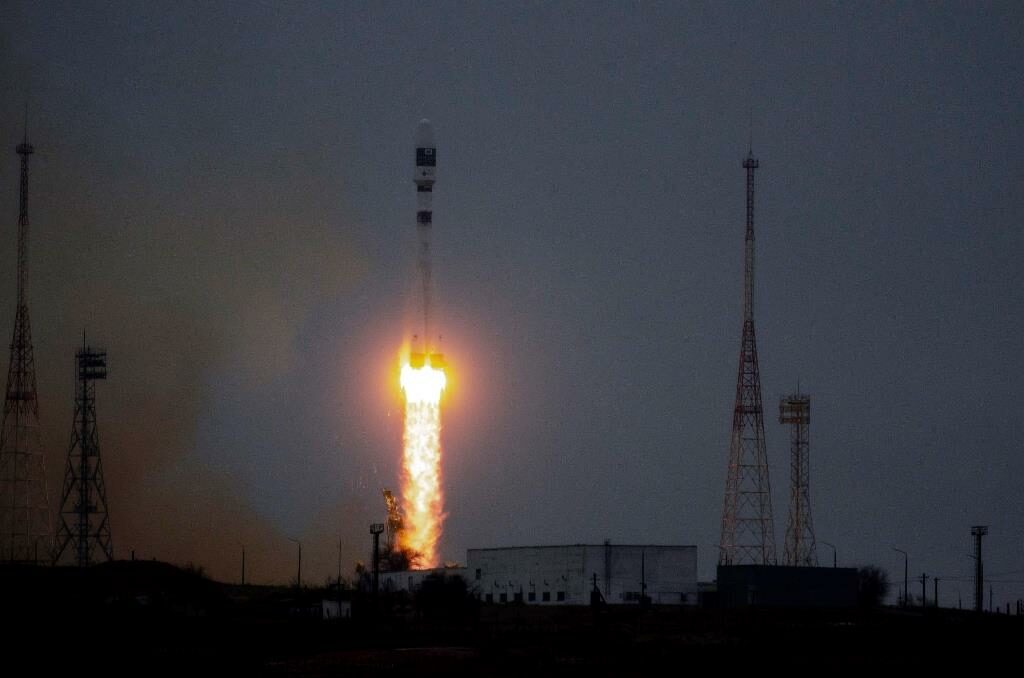 lancio razzo soyuz