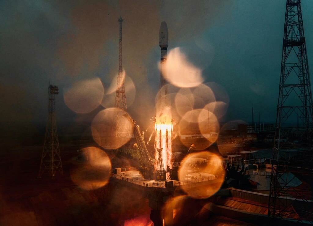 lancio razzo soyuz